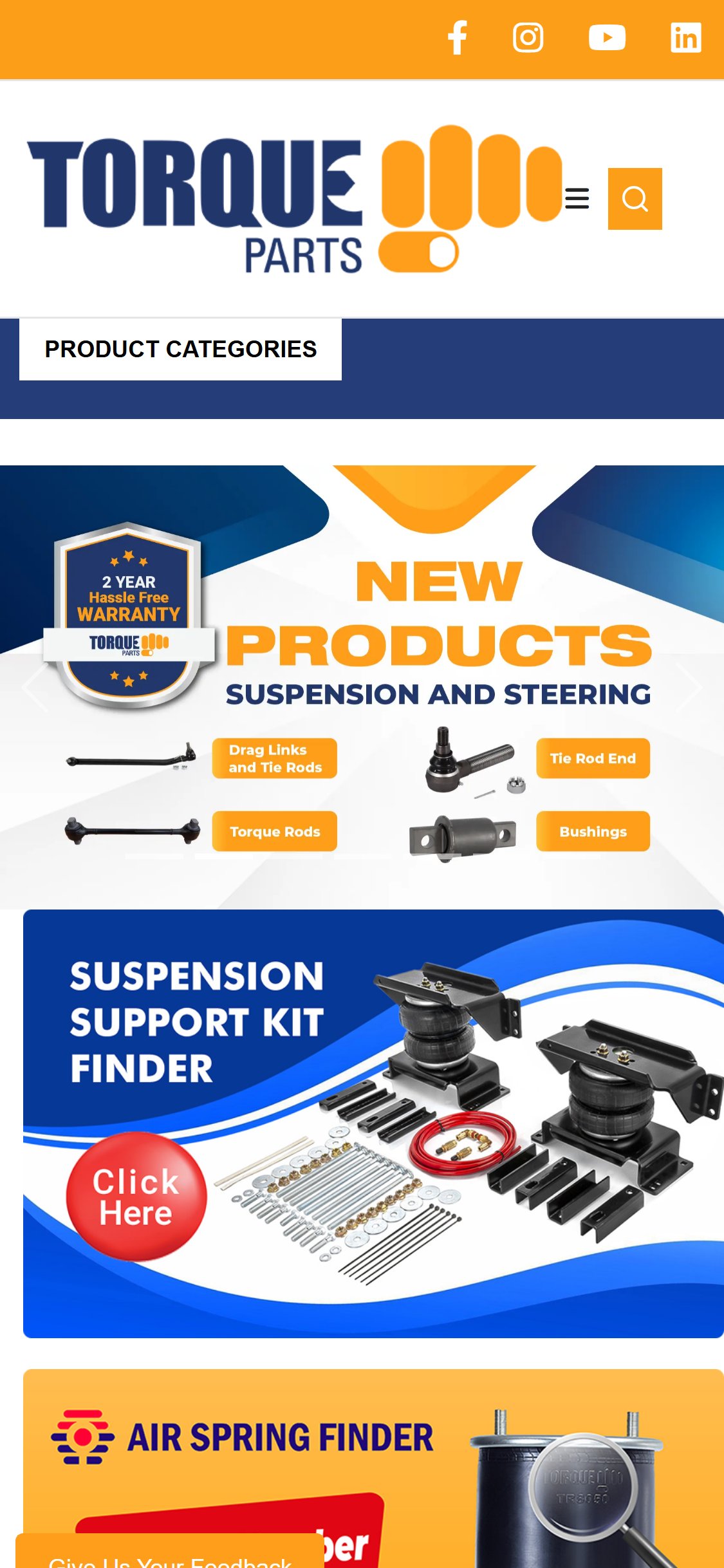 Torque Parts — Mobile