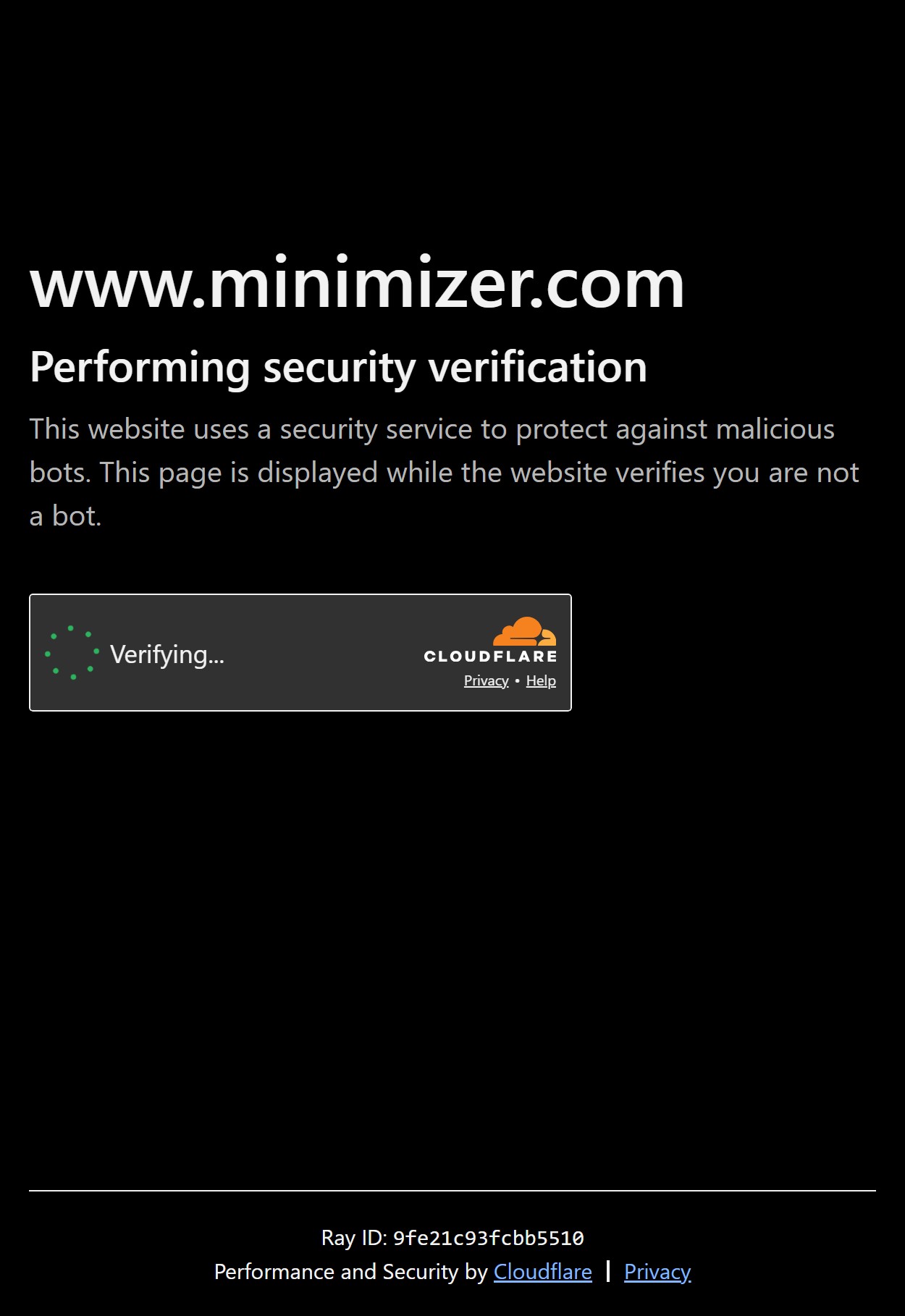 Minimizer — Lifetime Guarantee Trust Callout on Product Pages